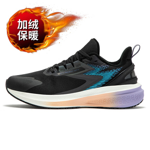 361加绒女鞋运动鞋秋冬女款361雨屏7跑步鞋轻便休闲鞋子保暖棉鞋