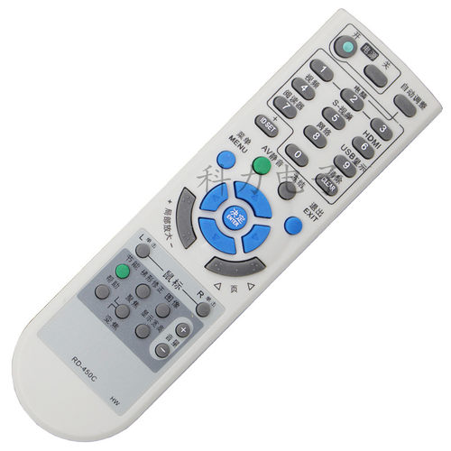 适用NEC投影仪机遥控器NP2200+,NP420+,NP430C,NP500,NP610C,