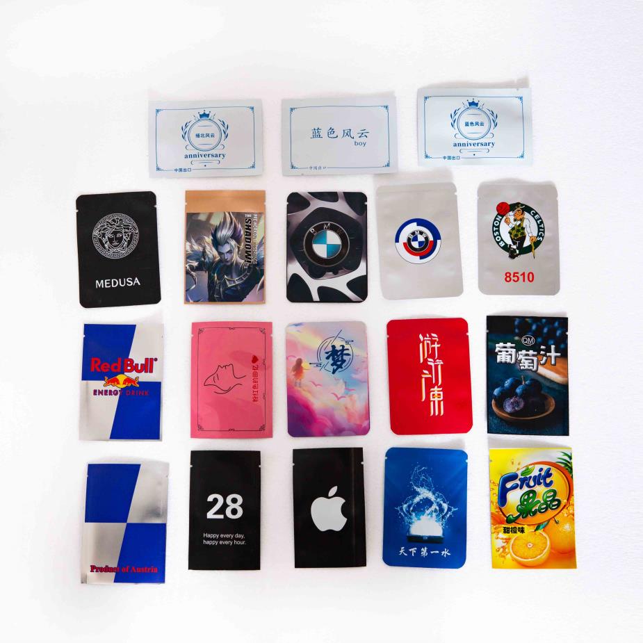 潮牌加厚三边封茶叶袋咖啡粉袋密封袋客制印刷logo玛咖塑料铝箔袋