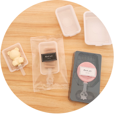 奶酪棒雪糕包装盒含托