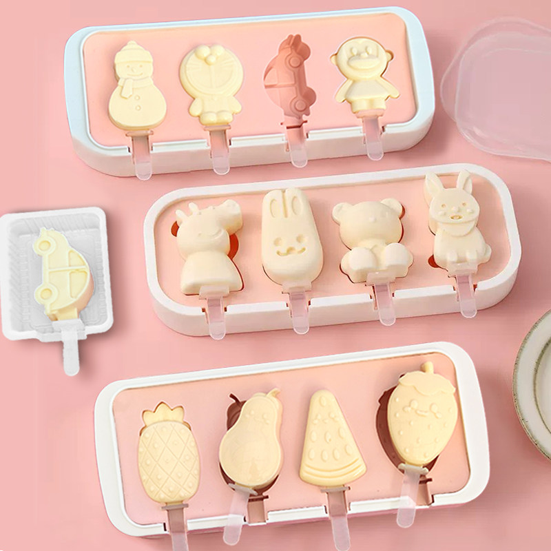 雪糕模具 儿童芝士奶酪棒专用模具食品级硅胶冰淇淋家用自制带盒,厨房/烹饪用具,冰格/制冰袋,淘宝优惠券,粉丝福利购,淘宝优惠卷