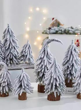 ChristmasDecorations Desktop Snowfall PE MiniChristmas Tree