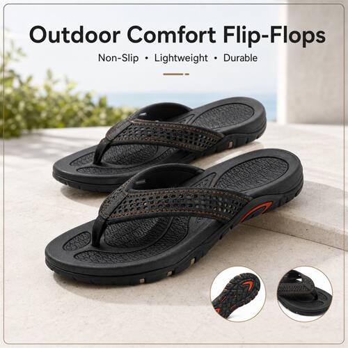 Men's sandals, slippers, open toed flip flops男士凉鞋拖鞋