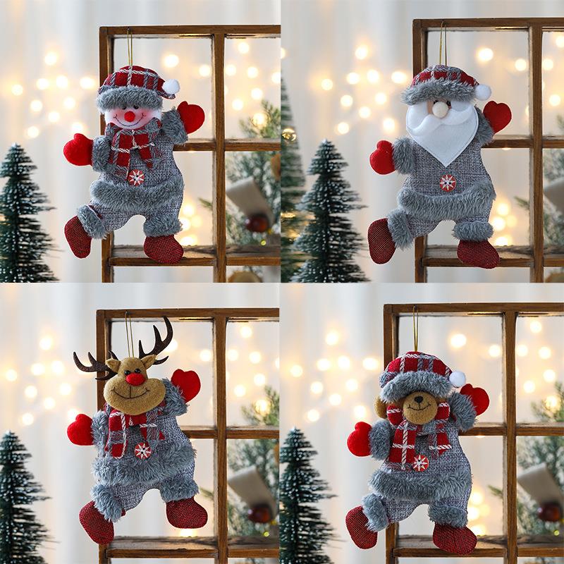 Christmas decorations, elderly reindeer figurines圣诞节装饰