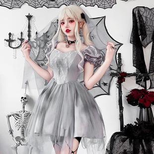 ghost 鬼新娘装 bride costume万圣节服装 女巫 vampire Halloween