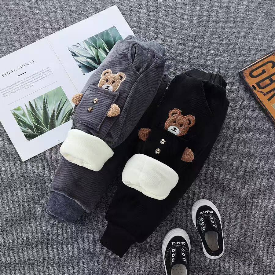 儿童冬季棉裤木棉绒卡通宝宝三层一条过冬男童女童束脚棉裤保暖,童装/婴儿装/亲子装,裤子,淘宝优惠券,粉丝福利购,淘宝优惠卷