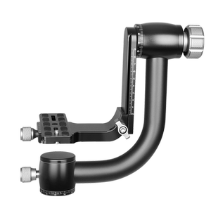 轻装时代Q55悬臂云台 单反相机三脚架全景云台大炮液压悬吊臂摇臂观鸟拍鸟长远焦镜头户外体育摄影摄像通用