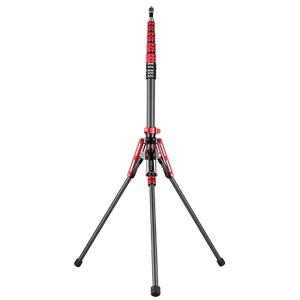 轻装时代MT01摄影灯架碳纤维三脚架2.2米便携影棚视频直播led摄影补光闪光灯支架户内室外反折叠收纳三角架