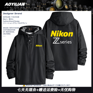 尼康相机nikon外套衣服fm2单反胶片摄影摄像师工作服冲锋衣定制