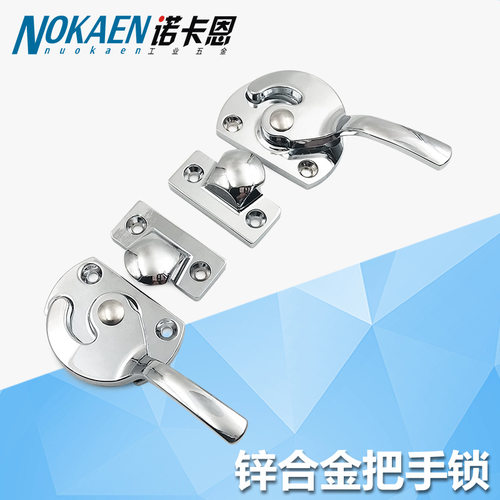 锌合金紧迫式旋转鸭掌锁扣密封