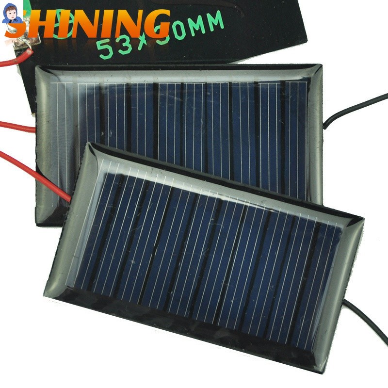 太阳能发电池板5-6V充电器DIY电动玩具科研