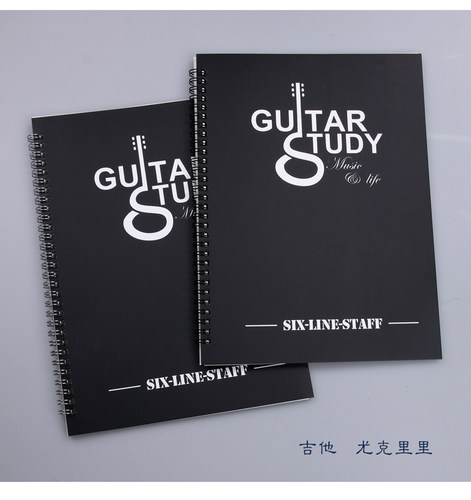 a4六线谱本子吉他克里贝斯