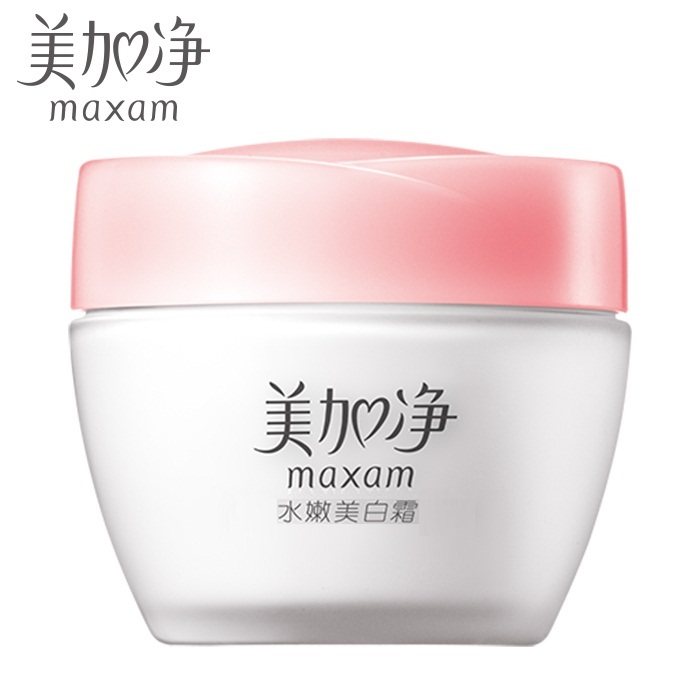 美加净白睡莲水嫩美白霜女面霜补水保湿滋润油皮痘肌学生专用少女