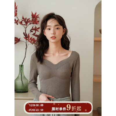 馨帮帮Bra双面磨毛发热打底衫