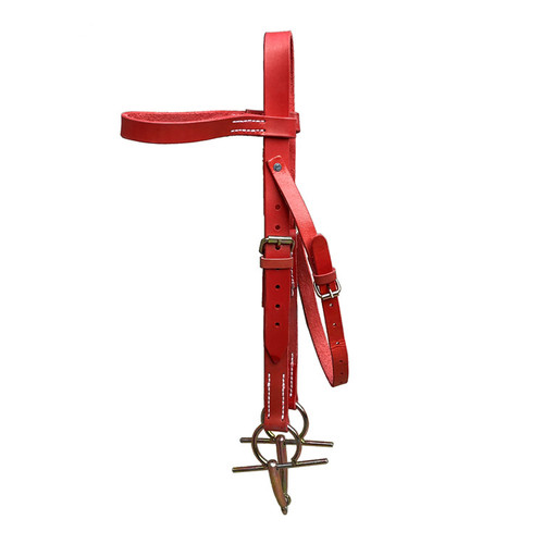 全牛皮水勒 嚼子 衔铁 马头套 水勒缰头层真皮