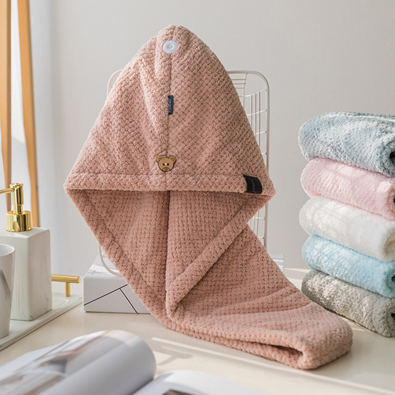 干发帽女超强吸水速干2021新款包头巾干发巾头发毛巾浴帽加厚洗头|msdalam kategori keluarga/Alat Pembersihan peribadi, Peralatan pembersihan penjagaan diri, topi rambut kering - dari Buy2taobao.com untuk memberikan perkhidmatan ejen Taobao profesional membeli