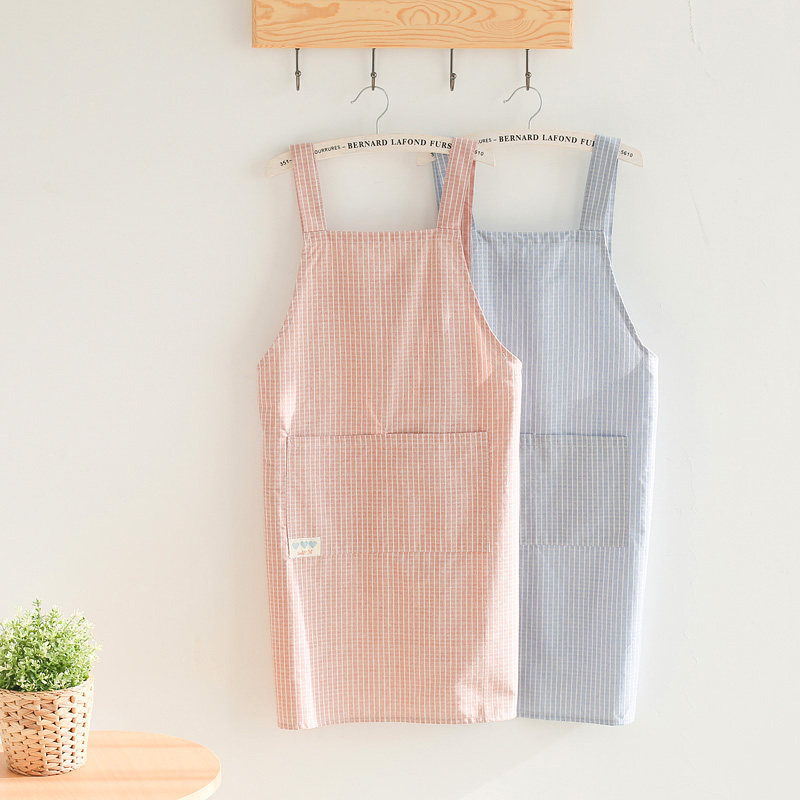 围裙家用围腰厨房防水防油可爱日式网红同款女时尚工作服大人厂家
