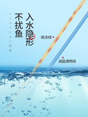 川泽进口主线绑好成品3.6.3.9 4.5.4.8米1钓鱼线组全套装 尼龙线组