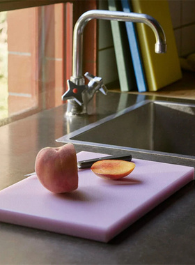 丹麦HAY Slice彩色菜板刀砧板水果托盘纯色厨房面板防滑北欧正品