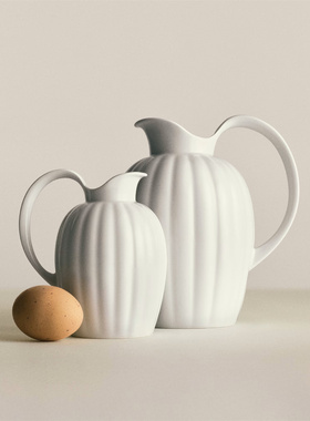 丹麦Georg Jensen乔治杰生王子壶白瓷冷水壶水瓶轻奢礼物北欧正品