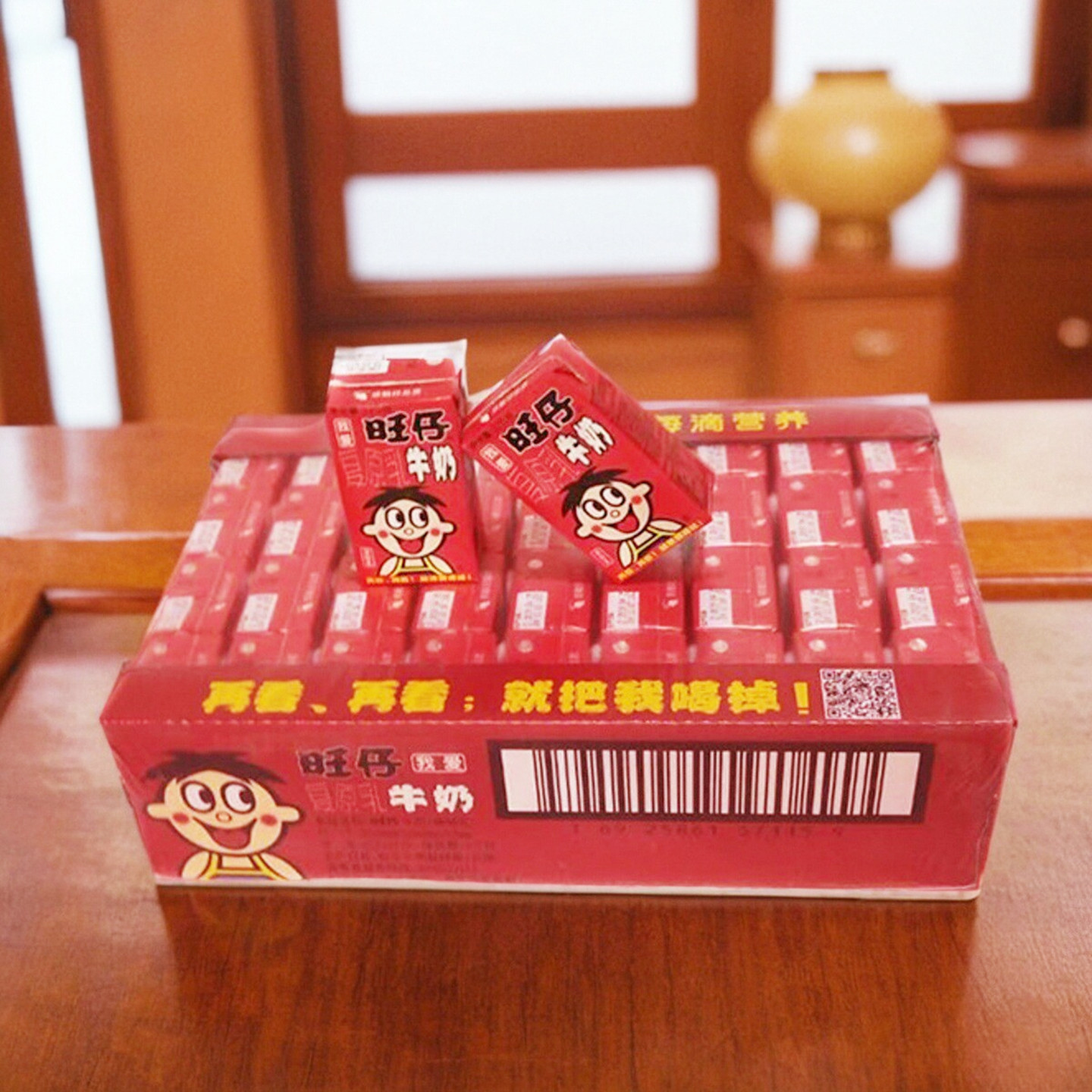 旺仔蛋白质儿童早餐牛奶脂肪