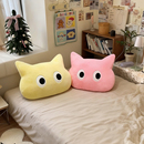 超萌猫咪抱枕宿舍沙发靠垫毛绒睡觉学生卧室床头靠枕儿童生日礼物