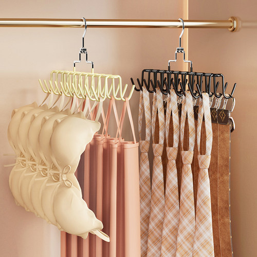 皮带收纳架双排大容量多功能