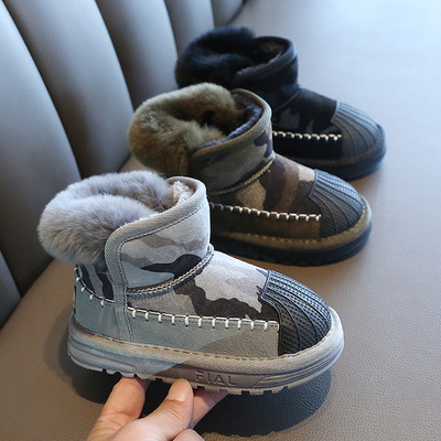 儿童中国大陆雪地靴冬季