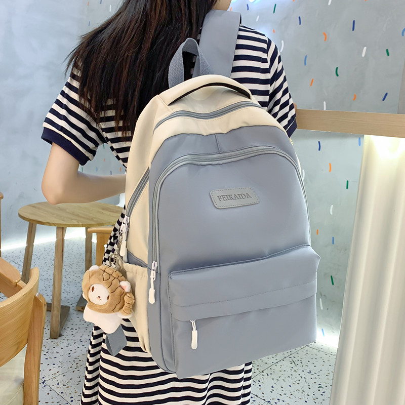 书包女初中生高中生校园耐用好看的背包初一二三双肩包大学生国潮