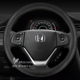 2016款 2012 2015 2014 年专用本田crv思威汽车方向盘套真皮 2013