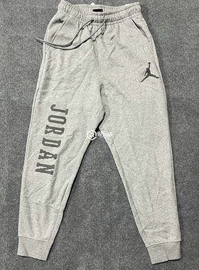 Nike/耐克 JORDAN男子秋冬加绒运动休闲保暖束脚长裤FD7468-091