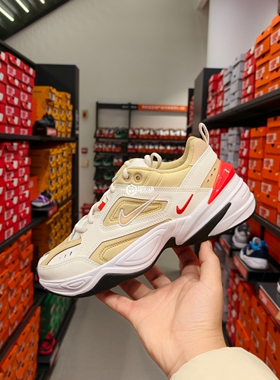 Nike Air Monarch M2K Tekno 耐克宇航员白褐色老爹鞋AV4789-102