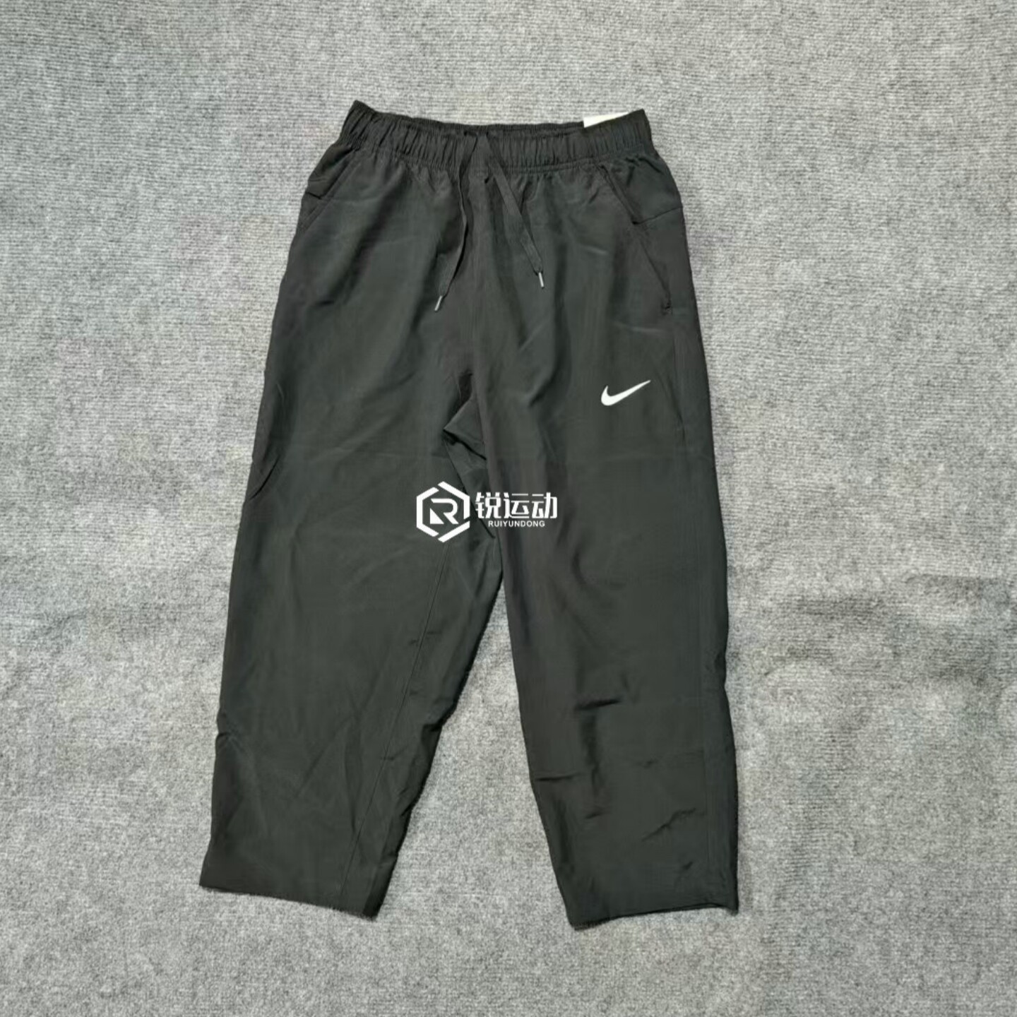 Nike/耐克DRI-FIT男子跑步运动训练速干透气休闲七分裤FB7503-010