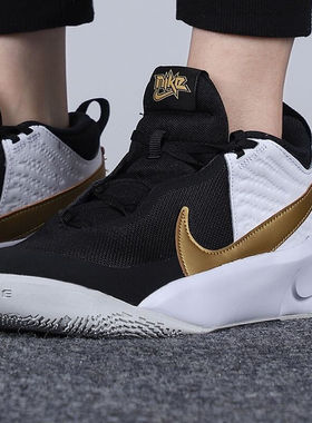 Nike耐克Team Hustle D 10大童减震低帮运动休闲篮球鞋CW6735-002