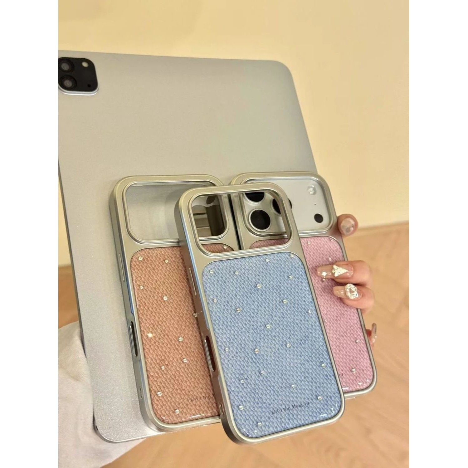 高级感ins少女心钻石适用iPhone17promax手机壳15新款17pro网红女款13创意全包防摔16pro超好看17保护套14Pro