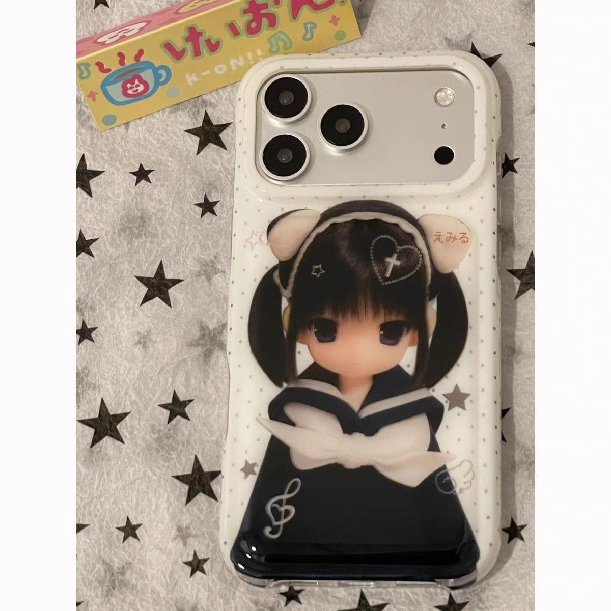 日系可爱学院风少女适用iPhone18promax手机壳独特超火苹果18Pro新款15全包16pm防摔17pm女款17Pro小众巨好看