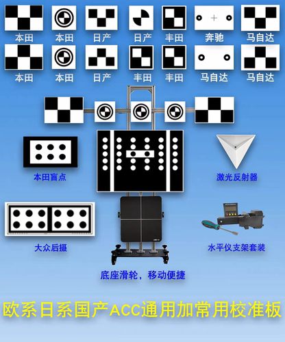 汽车acc校准水平毫米波雷达校准