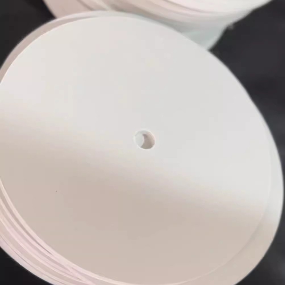 14cm纺织面料手压式圆盘取样器刀克重仪刻盘取样器刀手压式垫板