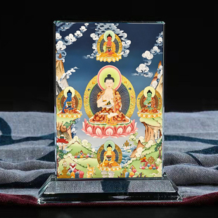 五方佛密宗金刚五智如来水晶摆台玄关桌面工艺品供奉装饰摆件定制