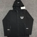 Trench Coat Black Oregon (Reflective)
