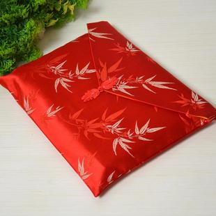 新款加厚经书收纳袋包经布法宝保护套抄经本包大小号佛经福袋中式