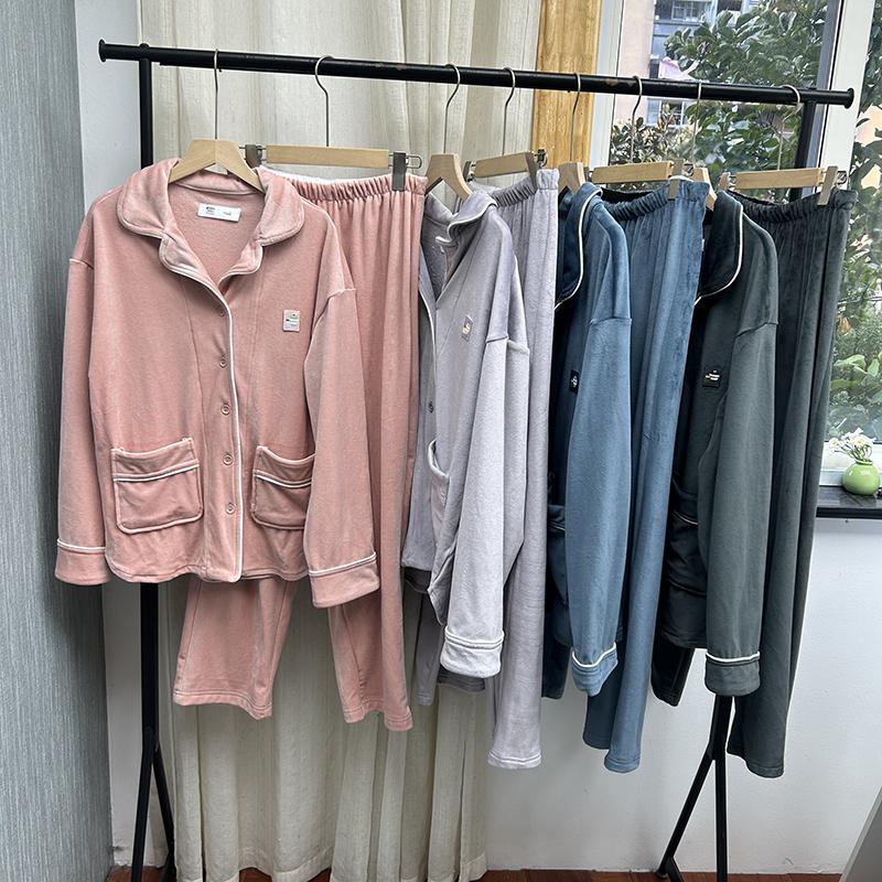 秋冬家居服抗静电保暖套装