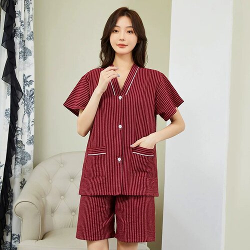 艾灸服男女前后开按摩开扣汗蒸