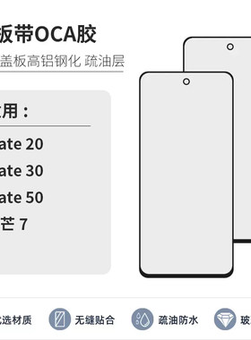 适用于华为麦芒7手机盖板