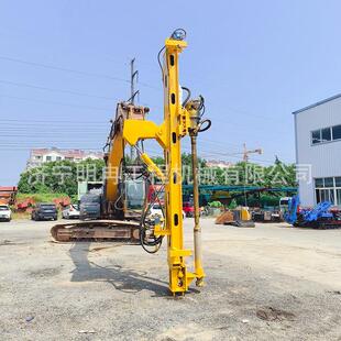 扣板塔架挖改钻机大型挖掘机改装液压锤头管连接系统螺旋打桩机