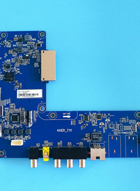 原装海尔55QM62主板HAIER-T111 0091802162B V1.2配屏LSC550FN10