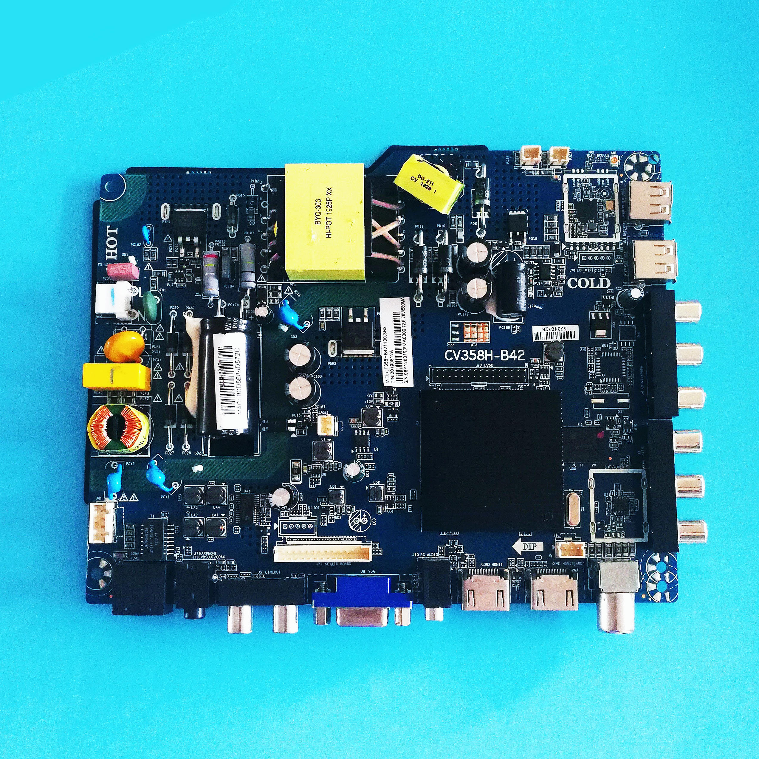 主板CV358H-B42TPD.MS358.PB795