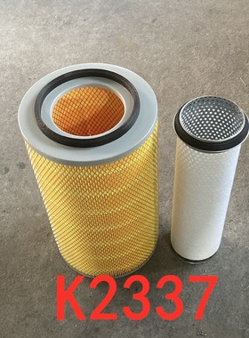 K2337适配雷沃956F铲车空气滤芯福田雷沃装载机FL956F客车空气滤