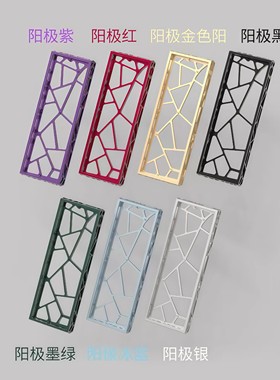 客制化机械键盘Holy60个性镂空铝壳mad60磁轴wooting60HE外壳gh