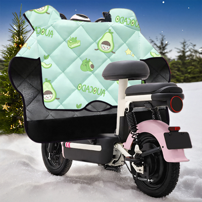 新日芭蕾公主电动车防水挡风被